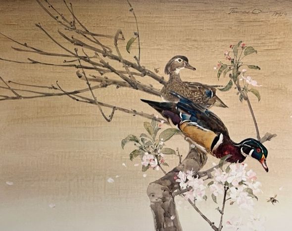 Thomas Quinn Signed by the Artist Limited Edition Paper Lithograph:"In the Fullness of Spring"