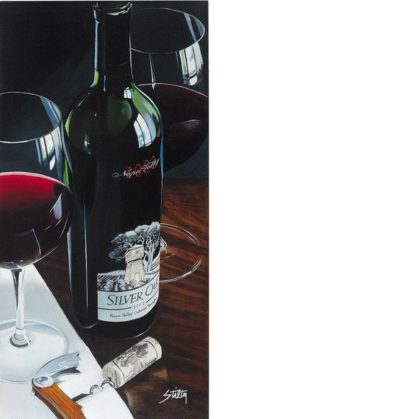 Thomas Stiltz Limited Edition Giclee on Canvas:"Silky Silver"