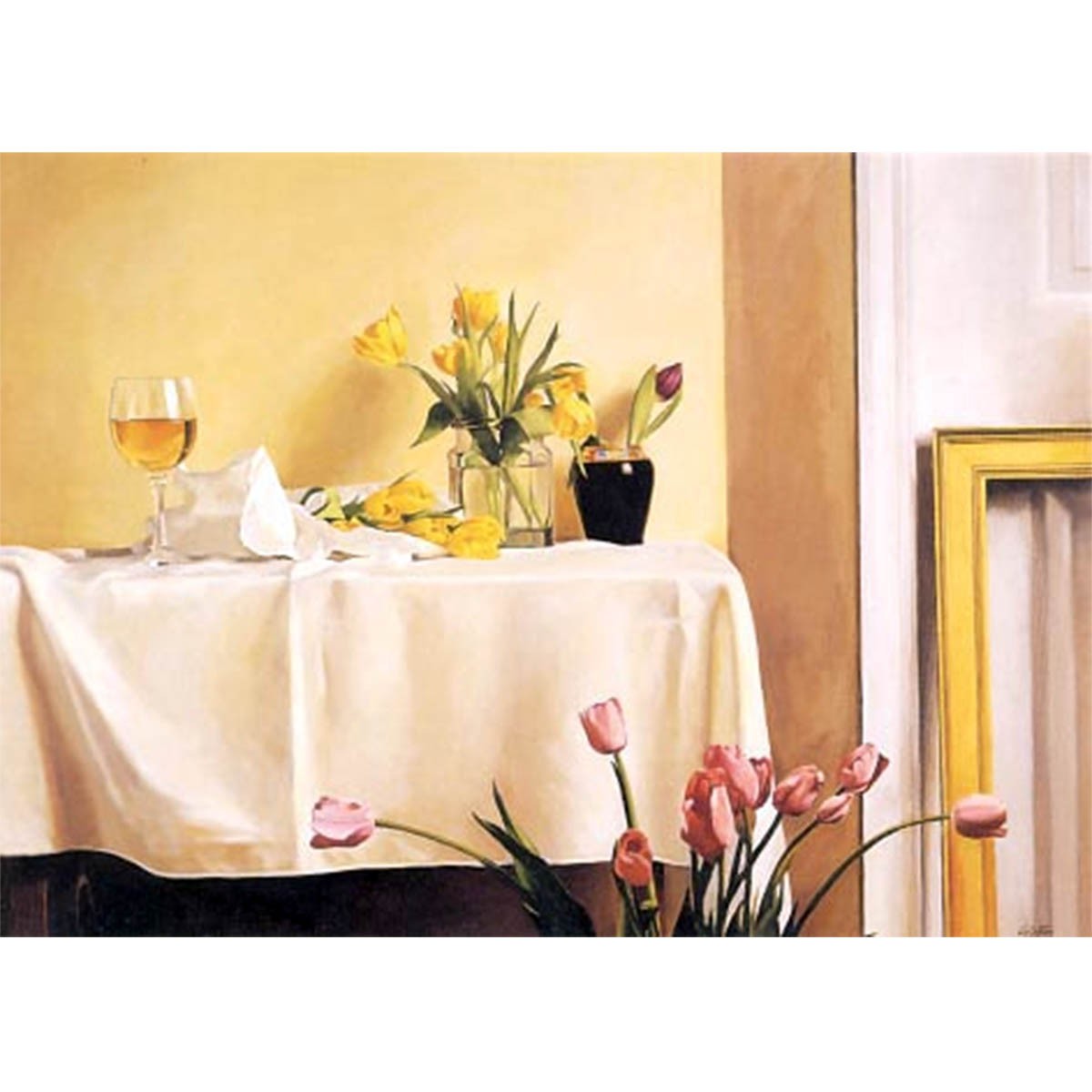 Thomas Stiltz Limited Edition Serigraph on Canvas:"The Artist Studio"