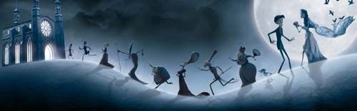 Tim Burton's Corpse Bride Limited Edition Fine Art Giclee Print on Paper :"A Terrible Day for A Wedding"