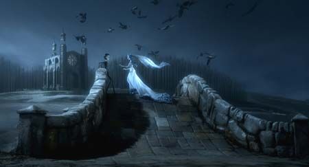 Tim Burton's Corpse Bride Limited Edition Fine Art Giclee Print on Paper :"Stolen Dreams"