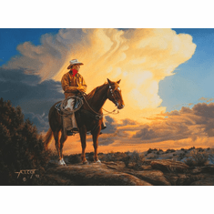 Tim Cox Artist Signed and Numbered Limited Edition Print:"Stood There Amazed"