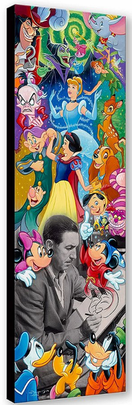 Tim Rogerson 48x16 Limited Edition Gallery Wrap Canvas:"Where the Magic Began"