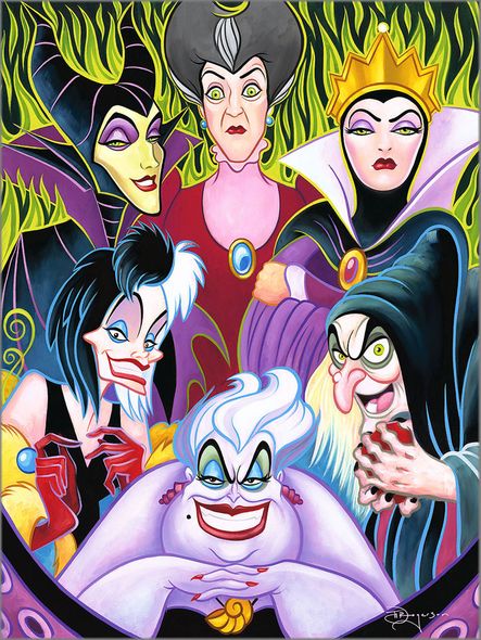 Tim Rogerson Hand Signed and Numbered Limited Edition Canvas Giclee:"Misleading Ladies"