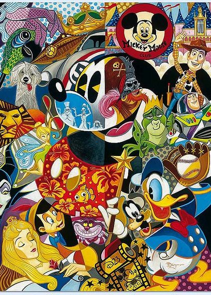 Tim Rogerson Handsigned and Numbered Limited Edition D23 Canvas Giclee: "In the Company of Legends "