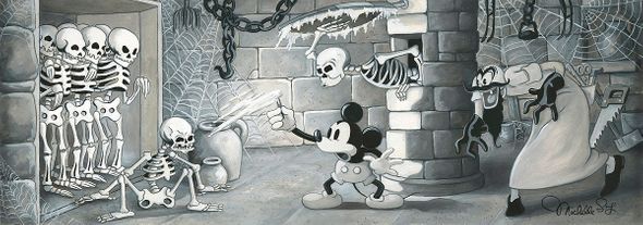 Michelle St.Laurent Artist Signed Ltd Ed Gallery Wrap Canvas:"The Mad Doctor's Great Experiment"