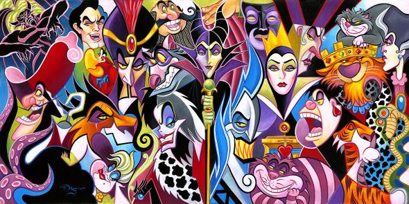 Tim Rogerson Signed and Numbered Limited Edition Hand-Embellished Gicl&eacute;e on Canvas:"All Their Wicked Ways"