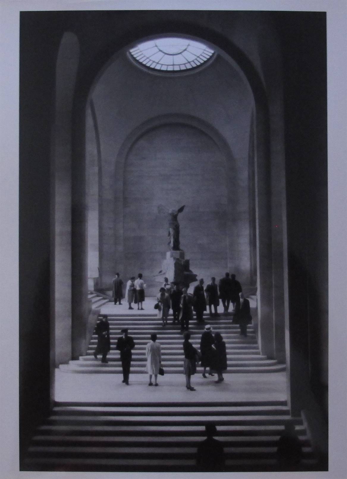 Time Warner Inc. Silver gelatin glossy print:"Original 1963 Alfred Eisenstaedt Photo Life Magazine Winged Victory Louvre Paris"