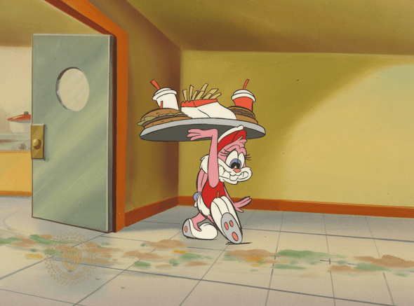 Tiny Toons Original Production Cel: "Babs Bunny"