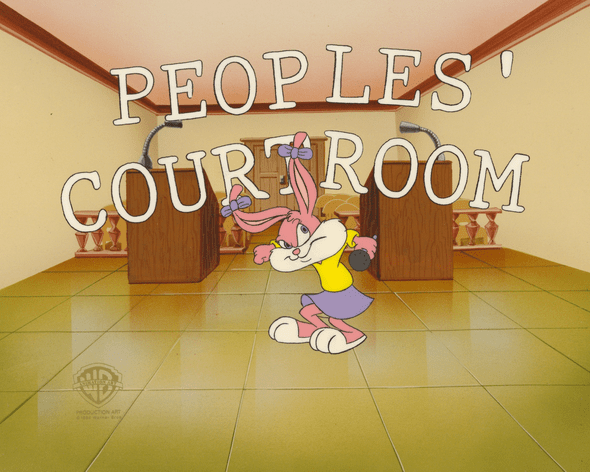 Tiny Toons Original Production Cel: "Babs Bunny"
