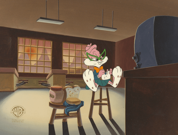Tiny Toons Original Production Cel: "Babs Bunny"