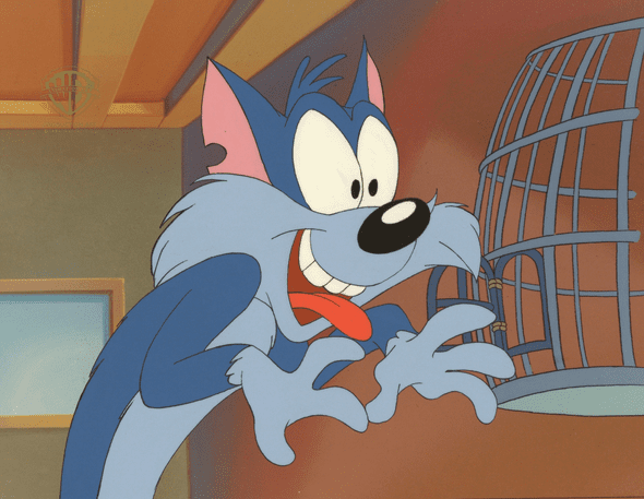Tiny Toons Original Production Cel: "Furball"