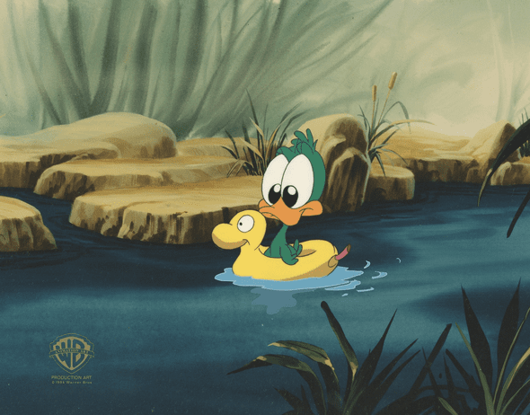 Tiny Toons Original Production Cel: "Plucky Duck"
