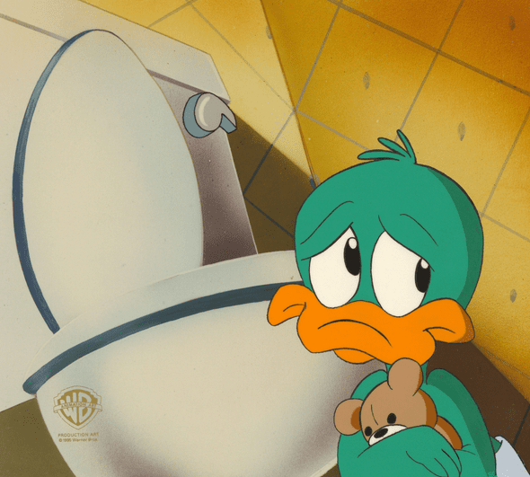 Tiny Toons Original Production Cel: "Plucky Duck"