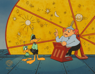 Looney Tunes Original Production Cel with Matching Drawing: Speedy Gon – Choice Fine Art
