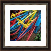Todd Van Fleet 18 x 18 Canvas Giclee Art:"Frames"