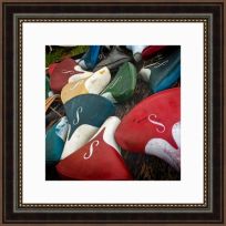 Todd Van Fleet 18 x 18 Canvas Giclee Art:"Seats"