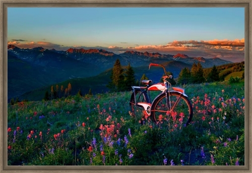 Todd Van Fleet 20 x 28 Canvas Giclee Art:"Gore Range"
