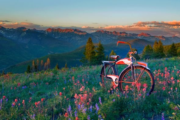 Todd Van Fleet 40 x 60 Open Edition Signed Giclee on Canvas:"Gore Range"