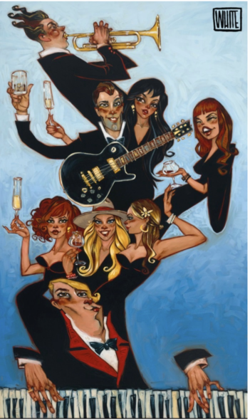 Todd White Hand Signed and Numbered Limited Edition Canvas Giclee :"Keys to the Kingdom"