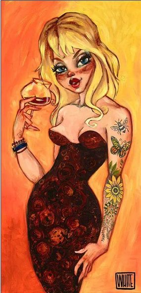 Todd White Limited Edition Giclee Canvas:"Even Broken Crayons Still Colour"