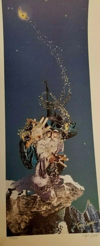 Tom Cross Signed and Numbered Limited Edition Lithograph: "Star Weaver" Tom Cross Signed and Numbered Limited Edition Lithograph: "Star Weaver"