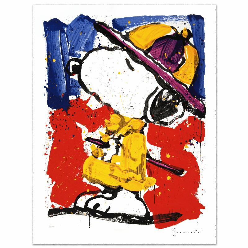 Tom Everhart Handsigned and Numbered Limited Edition Lithograph: "Prada Puss"