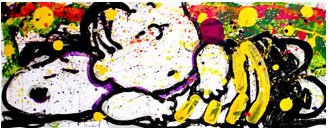 Tom Everhart Handsigned and Numbered Limited Edition Lithograph:"Snooze Alarm Boogie "