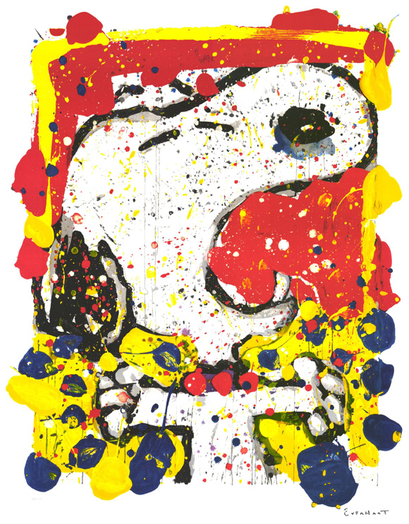 Tom Everhart Limited Edition Lithograph: " Squeeze the Day - Friday "