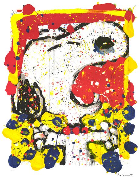 Tom Everhart Limited Edition Lithograph: " Squeeze the Day - Friday "