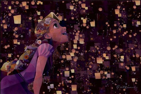 Tom Matousek Artist Signed Ltd Ed Gallery Wrap Canvas:"At Last, I See The Light"