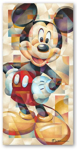 Tom Matousek Hand Signed and Numbered Limted Edition Canvas Giclee:"The Famous Pose"