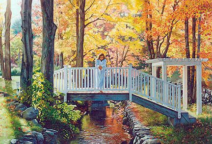 Tom Sierak Handsigned and Numbered Limited Edition Giclée On Paper: "Bridging The Seasons"