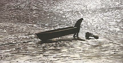 Tom Sierak Handsigned and Numbered Limited Edition Gicl&eacute;e On Paper: "Heading Out"