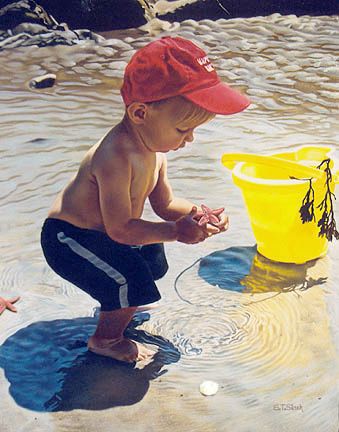 Tom Sierak Handsigned and Numbered Limited Edition Gicl&eacute;e On Paper: "New Discoveries"