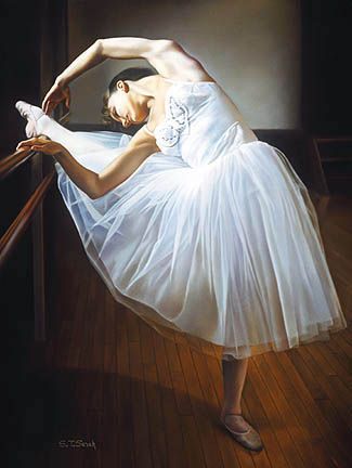 Tom Sierak Handsigned and Numbered Limited Edition Gicl&eacute;e On Paper: "Warming Up"