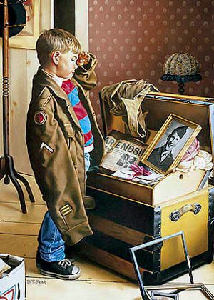 Tom Sierak Handsigned and Numbered Limited Edition Print On Paper: "Salute"