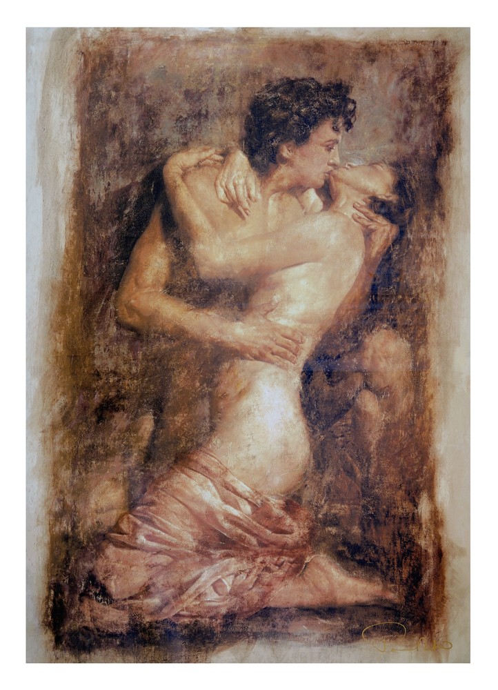 Tomasz Rut Hand Signed and Numbered Limited Edition Canvas Giclee:"Appassionata"