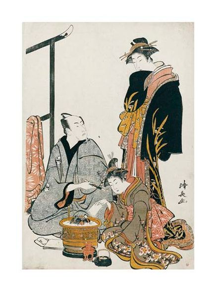 Torii Kiyonaga Fine Art Open Edition Giclée:"The Actor Matsumoto Koshiro IV"