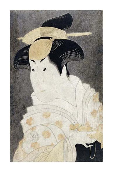 Toshusai Sharaku Fine Art Open Edition Gicl&eacute;e:"Iwai Hanshiro IV"