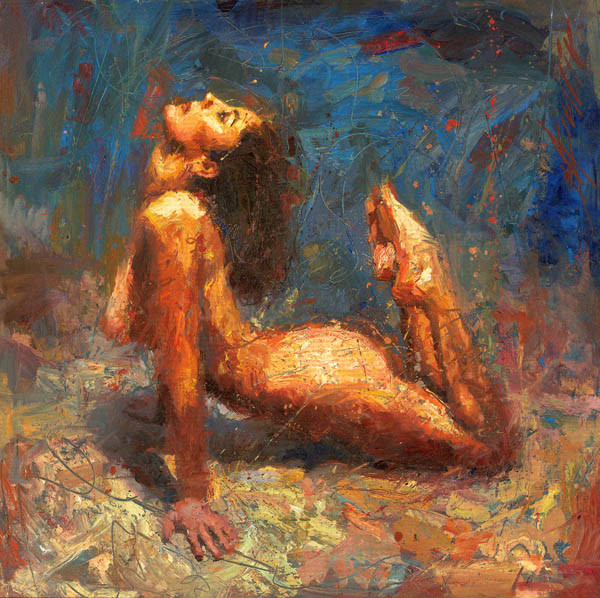 Henry Asencio Hand Embellished Limited Edition Canvas Giclee:"Emerging"