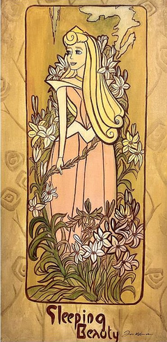 Tricia Buchanan-Benson Limited Edition Canvas Giclee: "Sleeping Beauty" Tricia Buchanan-Benson Limited Edition Canvas Giclee: "Sleeping Beauty"