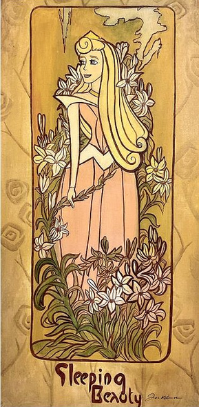 Tricia Buchanan-Benson Limited Edition Canvas Giclee: "Sleeping Beauty"