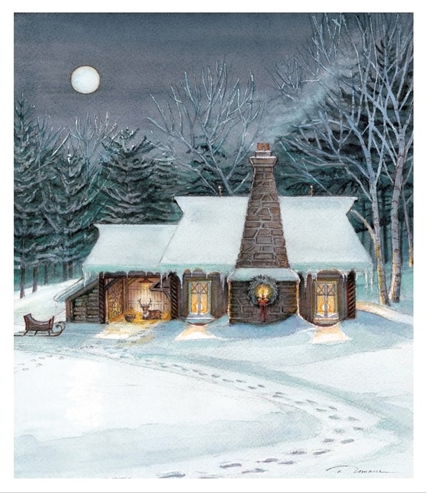Trisha Romance Hand Signed and Numbered Limited Edition Giclee:"Silent Moon"