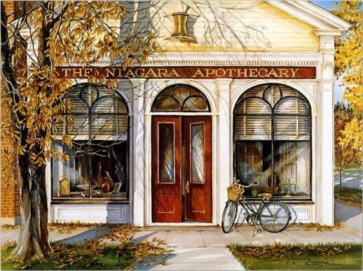 Trisha Romance Hand Signed and Numbered Limited Edition Giclee:"The Apothecary"