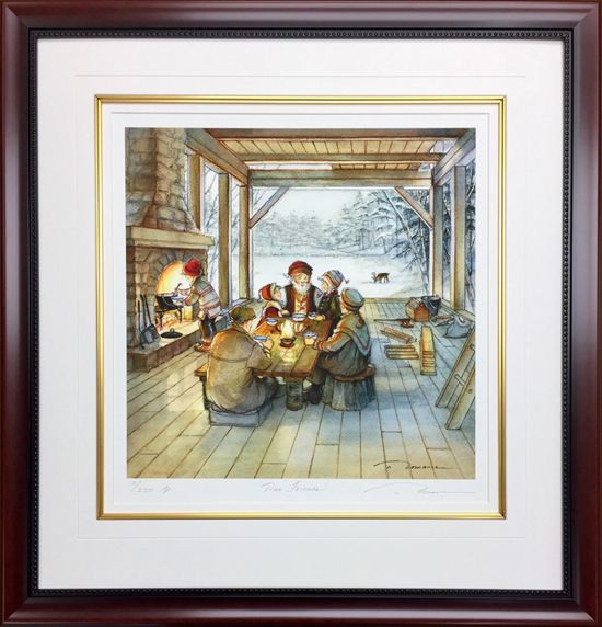 Trisha Romance Hand Signed and Numbered Limited Edition Giclee:"True Friends"