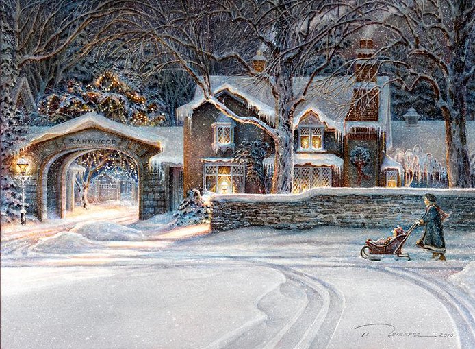 Trisha Romance Handsigned and Numbered Limited Edition Christmas 2010 Release:"Child of Winter"