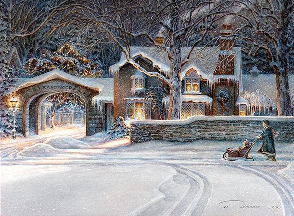 Trisha Romance Handsigned and Numbered Limited Edition Christmas 2010 Release:"Child of Winter"