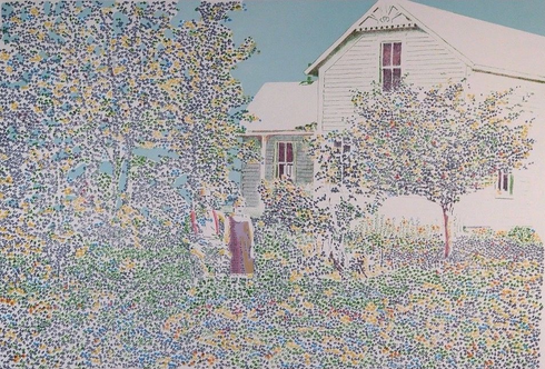 Trudi Flaxman Liited Edition Print: "Peach Tree"