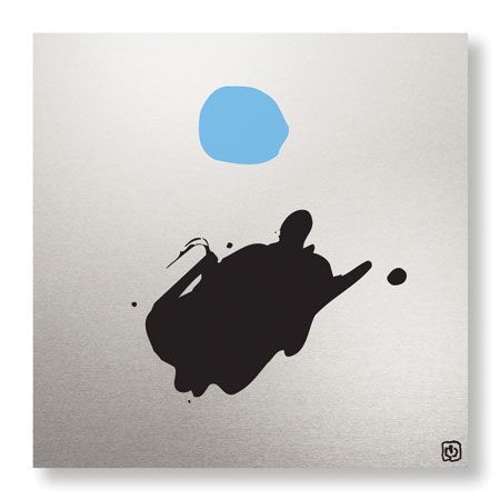 Ty Wilson Limited Edition Ready to Hang Giclee on Brushed Aluminum: "Global Art II"